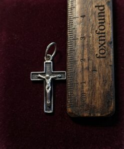 Sterling Silver 925 Crucifix Cross Pendant Orthodox Save & Protect 1.34g~223