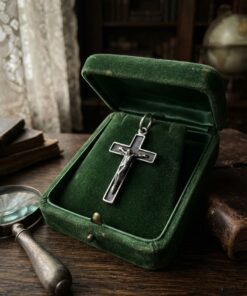 Sterling Silver 925 Crucifix Cross Pendant Orthodox Save & Protect 1.34g~223
