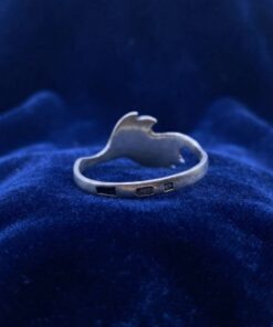 Vintage Soviet Sterling Silver 925 Snowdrop Ring Size O½ Cubic Zirconia~227