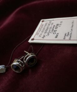 Tetienne Sterling Silver 925 Pyrope Garnet Stud Earrings 1.9ct New Tags~227
