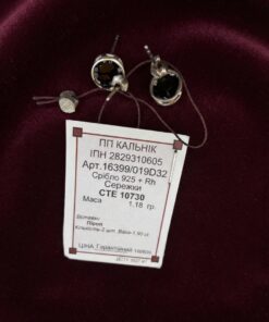 Tetienne Sterling Silver 925 Pyrope Garnet Stud Earrings 1.9ct New Tags~227