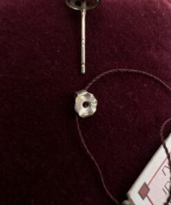 Tetienne Sterling Silver 925 Pyrope Garnet Stud Earrings 1.9ct New Tags~227