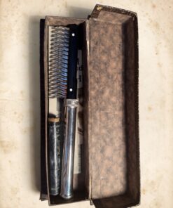Vintage 1920s White's Electric Comb Boxed with Battery & Leaflets Antique