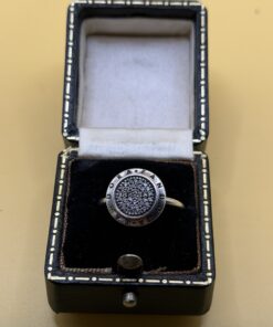Pandora Signature Pavé Ring Sterling Silver Cubic Zirconia Size L½~228