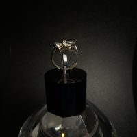 Sterling silver butterfly ring size J — 360° view
