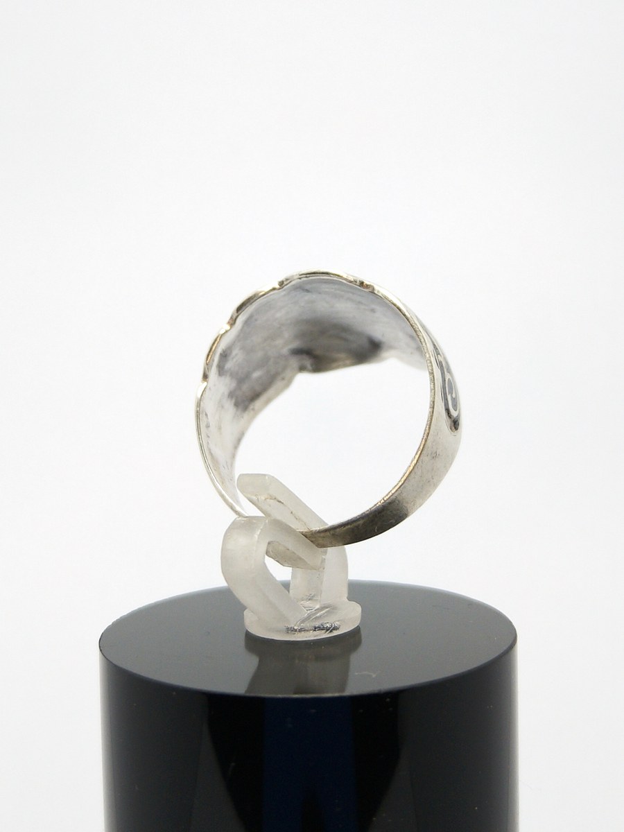 Vintage Soviet “Kulichi” Ring, Size P — 360° view