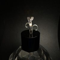 Incredible Sterling Silver Ring Uk Size R Yin-Yang Design — 360° view